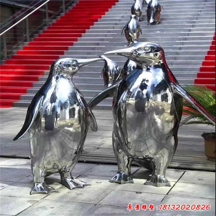 不锈钢抽象动物企鹅